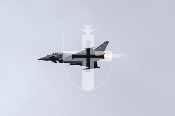 Picture by Sophie Rabey.  10-09-25.  Guernsey Battle of Britain Air Display 2025.
RAF Typhoon