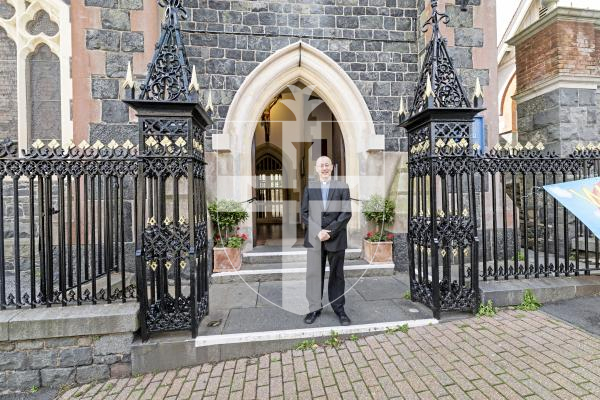 Picture by Sophie Rabey.  11-09-25.  The Catholic Dean, Rev. Canon Christopher Rutledge will be leaving Guernsey as his 5 year post has finished.  Photos taken at St Josephs Church.