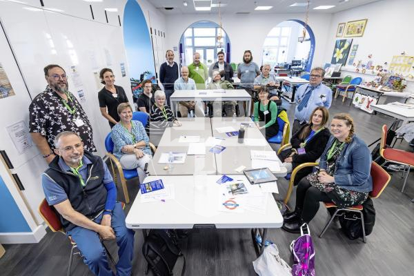 Picture by Peter Frankland. 11-09-25 Unlimited at Ron Short Centre. Deputies have been invited to a training course where they are shown how to work with disabled people.