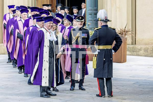 Picture by Peter Frankland. 06-10-25 Chief Pleas march from St James to Town Church. Marco Ciotti