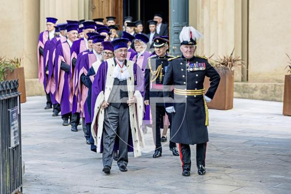Picture by Peter Frankland. 06-10-25 Chief Pleas march from St James to Town Church.