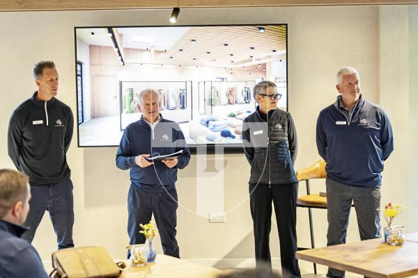 Picture by Sophie Rabey.  16-10-25.  La Grande Mare's New Golf Performance Centre is complete as part of Phase One of the new Grande Mare Resort works.  A walk around and presentation was given to the island media.