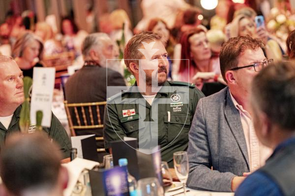 Picture by Sophie Rabey.  18-10-25.  Pride of Guernsey Awards 2025 at St Pierre Park.
Jim Cathcart.