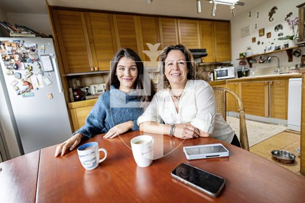 Picture by Sophie Rabey.  20-10-25.  Interview with Alice Dudley-Owen and her mother, Deirdre Dudley-Owen, on the wonderful experience Alice had by going to University in Hungary.  She would promote others wanting to study degree education to look further afield than the UK.