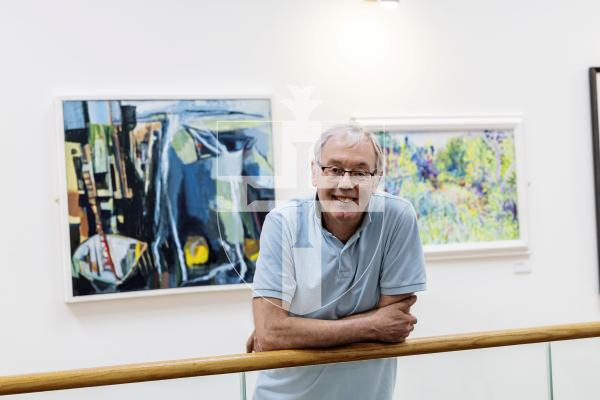 Picture by Sophie Rabey.  13-11-25.  Fox Open Art Exhibition 2025 at George Crossan Gallery.
Mark Blanchard.