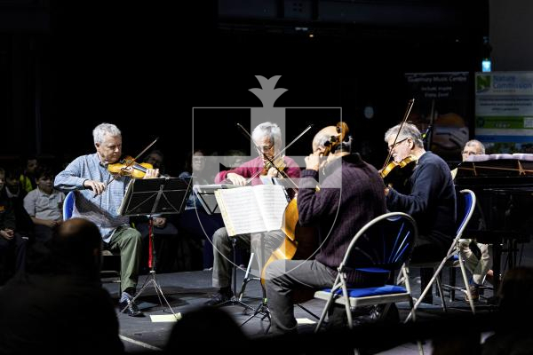 Picture by Sophie Rabey.  27-11-25.  The Guernsey Music Service put on a concert at the Princess Royal Centre for Performing Arts for local school children.  There was a nature theme to help raise funds for the Guernsey Nature Commission.