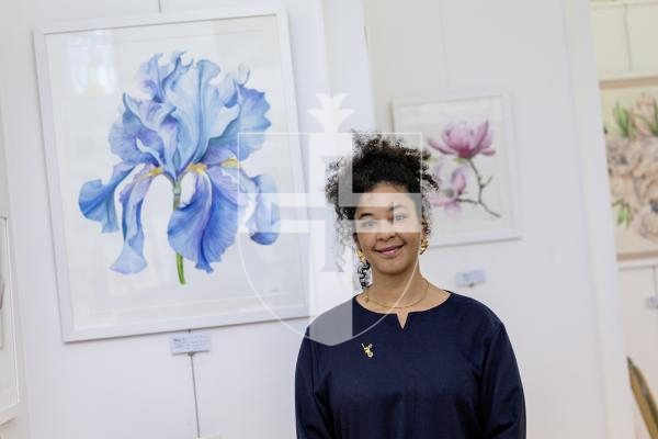 Picture by Sophie Rabey.  27-11-25.   Kayleigh Georcelin presents her first exhibition at Sula Gallery.