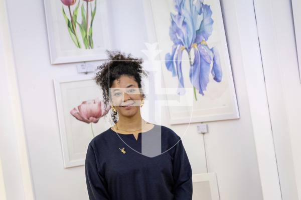 Picture by Sophie Rabey.  27-11-25.   Kayleigh Georcelin presents her first exhibition at Sula Gallery.