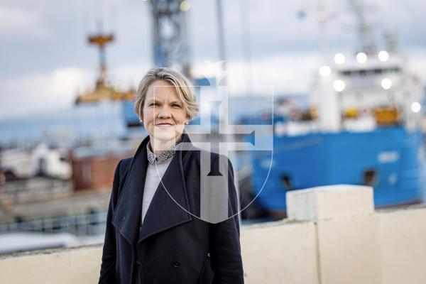 Picture by Sophie Rabey.  02-12-25.  Deputy Sasha Kazantseva-Miller on Harbour Terminal for Brittany Ferries story.