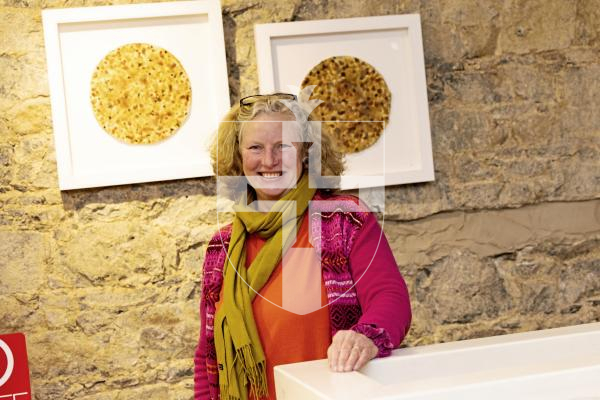 Picture by Sophie Rabey.  02-12-25.  10th Anniversary of Guernsey Art Network - exhibition at Chamber of Commerce.
Bridget Spinney