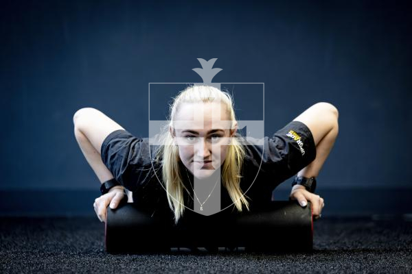 Picture by Peter Frankland. 03-12-25 Kate Collenette at Upgrade Fitness demonstrating some of the activities involved in the DEKA Strong - a no-running, full-body fitness event and competition with 10 exercise zones designed to test strength and endurance.