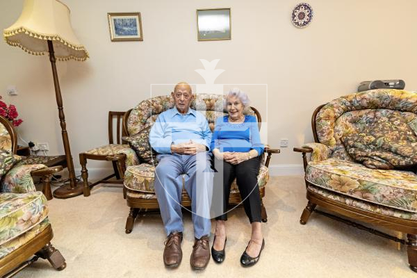 Picture by Sophie Rabey.  03-12-25.  John and Joan Le Page are celebrating their 70th wedding anniversary next monday.