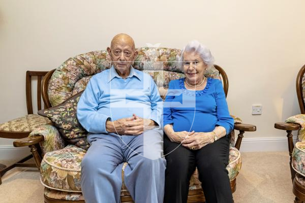 Picture by Sophie Rabey.  03-12-25.  John and Joan Le Page are celebrating their 70th wedding anniversary next monday.