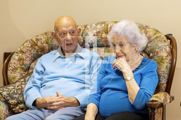 Picture by Sophie Rabey.  03-12-25.  John and Joan Le Page are celebrating their 70th wedding anniversary next monday.