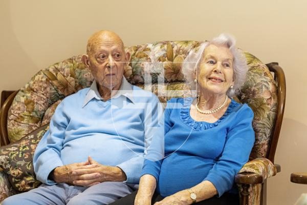 Picture by Sophie Rabey.  03-12-25.  John and Joan Le Page are celebrating their 70th wedding anniversary next monday.