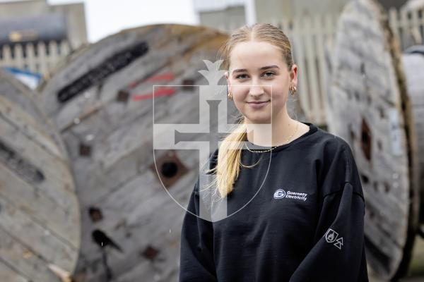 Picture by Peter Frankland. 09-12-25 News feature about three female apprentices who are working at Guernsey Electricity. Lauren Ferneyhough