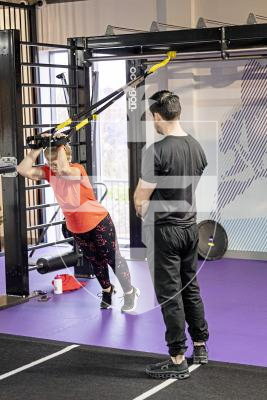 Picture by Sophie Rabey.  17-12-25.  Julia Peel has lost 50kg since 2022 through exercise and a nutrition plan designed by her PT Mark Wylie.