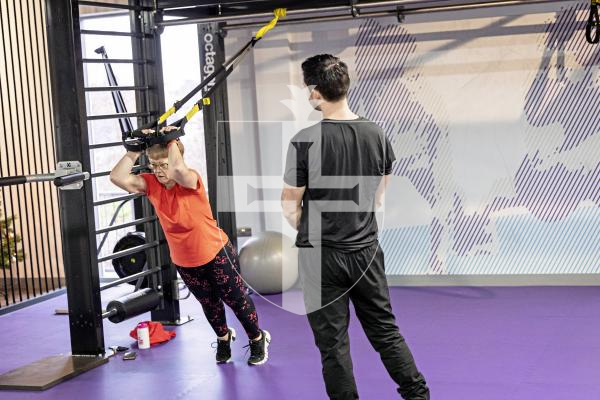 Picture by Sophie Rabey.  17-12-25.  Julia Peel has lost 50kg since 2022 through exercise and a nutrition plan designed by her PT Mark Wylie.