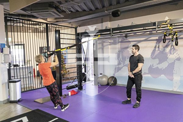 Picture by Sophie Rabey.  17-12-25.  Julia Peel has lost 50kg since 2022 through exercise and a nutrition plan designed by her PT Mark Wylie.