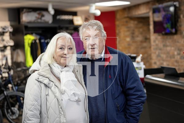 Picture by Sophie Rabey.  18-12-25.  Updated picture of Kate and Vic Groves.