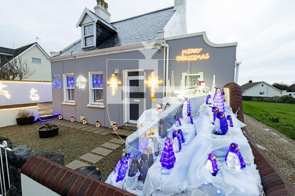 Picture by Sophie Rabey.  18-12-25.  Christmas Lights around Guernsey 2025.  
Clos Pains