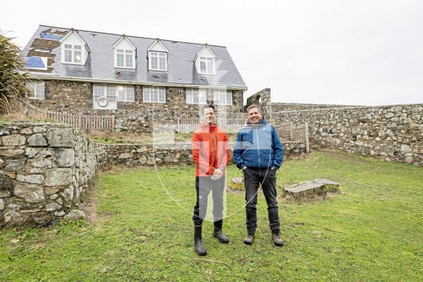 Picture by Sophie Rabey.  20-01-26.  Interview with current Lihou island Warden, Steve Sarre and former Lihou island Warden, Richard Curtis.