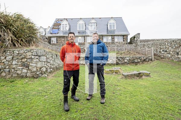 Picture by Sophie Rabey.  20-01-26.  Interview with current Lihou island Warden, Steve Sarre and former Lihou island Warden, Richard Curtis.