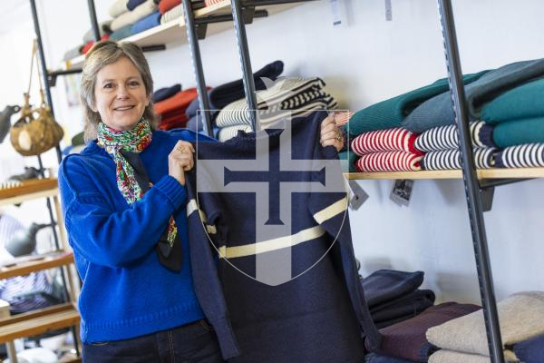 Picture by Peter Frankland. 13-02-26 Feature on Le Tricoteur and Rachael Laine re the company's success.