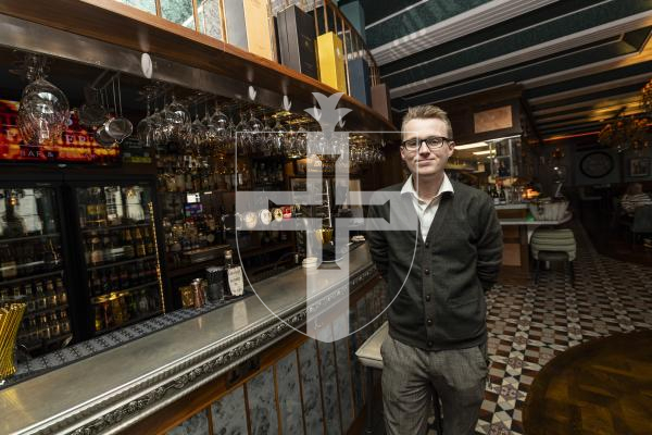 Picture by Sophie Rabey.  13-02-26.  Jake McCombe, Manager at JB Parkers Jacks Bar, for Valentines Day story.