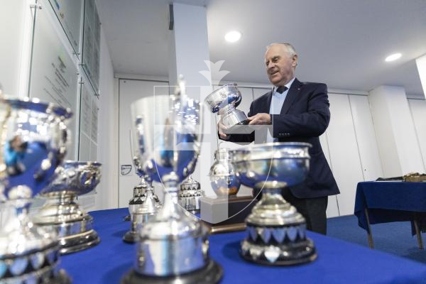 Picture by Peter Frankland. 13-02-26 Eisteddfod 2026 - Guernesiais at Beau Sejour.  David Robilliard (adjudicator).