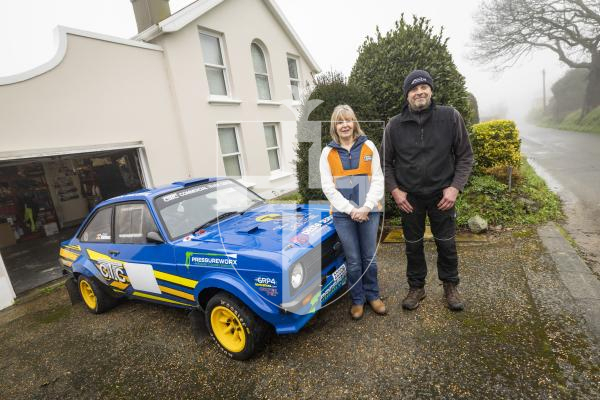 Picture by Sophie Rabey.  15-02-26.  Interview with Kay Taylor and Kevin Rumens ahear of the Guernsey Rally next week.