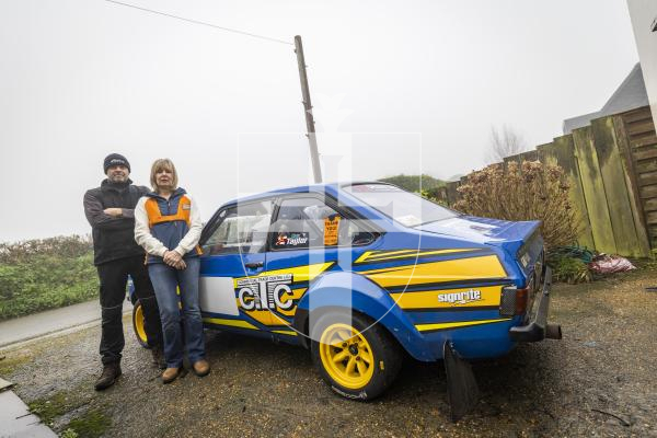 Picture by Sophie Rabey.  15-02-26.  Interview with Kay Taylor and Kevin Rumens ahear of the Guernsey Rally next week.