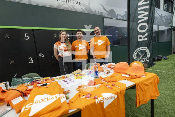 Picture by Sophie Rabey.  01-03-26.  2026 Rowathon at Aztech, raising funds for MS Society Guernsey.
L-R Cara Fitzpatrick, Sebastian Fitzpatrick and John Fitzpatrick.