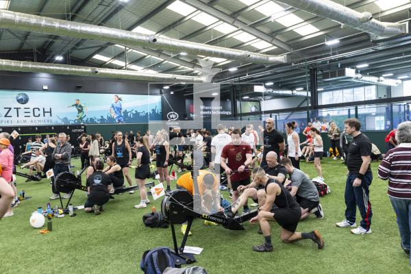 Picture by Sophie Rabey.  01-03-26.  2026 Rowathon at Aztech, raising funds for MS Society Guernsey.