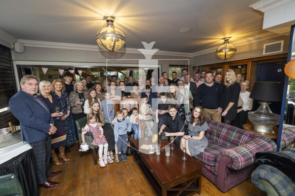 Picture by Sophie Rabey.  01-03-26.  Margaret Blackwell  is celebrating her 100th birthday with a party at Les Roquettes Hotel with her family and friends.