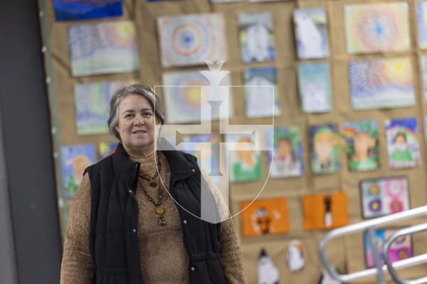 Picture by Peter Frankland. 09-03-26 Eisteddfod 2026 - Arts and Crafts Exhibition. Arts and Crafts Co-Ordinator Michelle Stringer.
