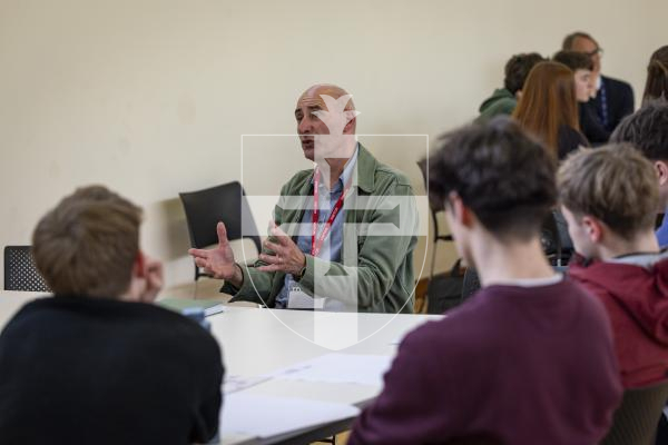 Picture by Sophie Rabey.  09-03-26.  The Sixth Form Centre hosted their Year 12 'Meet the Deputies' Forum.
Deputy Steve Williams