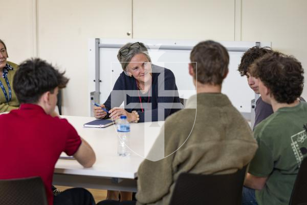Picture by Sophie Rabey.  09-03-26.  The Sixth Form Centre hosted their Year 12 'Meet the Deputies' Forum.
Deputy Sally Rochester