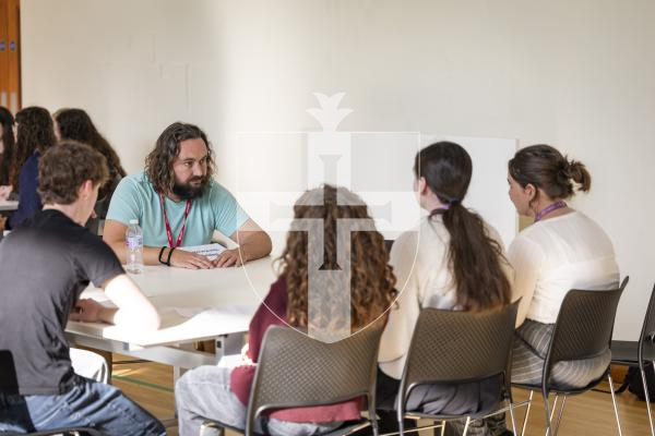 Picture by Sophie Rabey.  09-03-26.  The Sixth Form Centre hosted their Year 12 'Meet the Deputies' Forum.
Deputy Lee van Katwyk