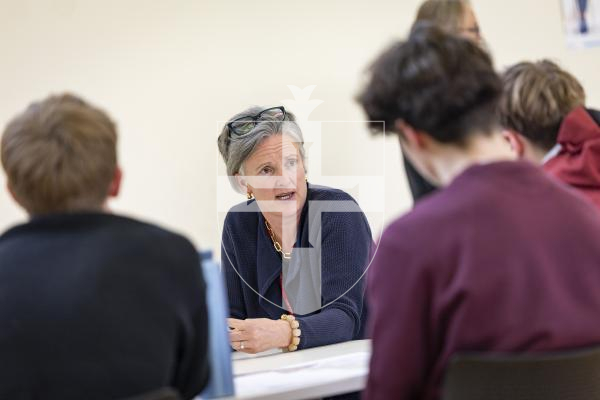 Picture by Sophie Rabey.  09-03-26.  The Sixth Form Centre hosted their Year 12 'Meet the Deputies' Forum.
Deputy Sally Rochester