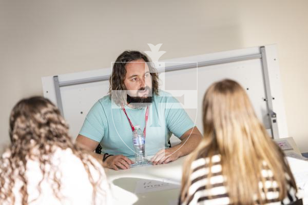 Picture by Sophie Rabey.  09-03-26.  The Sixth Form Centre hosted their Year 12 'Meet the Deputies' Forum.
Deputy Lee van Katwyk