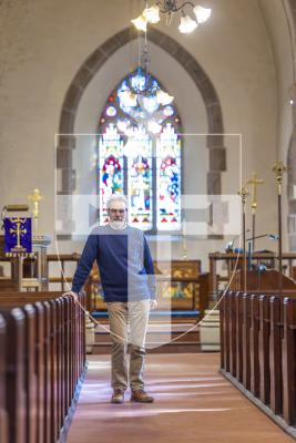 Picture by Peter Frankland. 11-03-26 Rev Nick Drayson is retiring at rector of Castel Church after being in the post for two years.