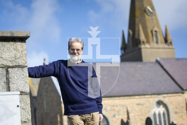 Picture by Peter Frankland. 11-03-26 Rev Nick Drayson is retiring at rector of Castel Church after being in the post for two years.