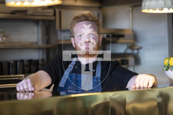 Picture by Peter Frankland. 17-03-26 Billie Etheridge is a chef at the Alba and has won the Chef of the Year award at the Guernsey Hospitality Assosiation Peoples' Choice Awards.