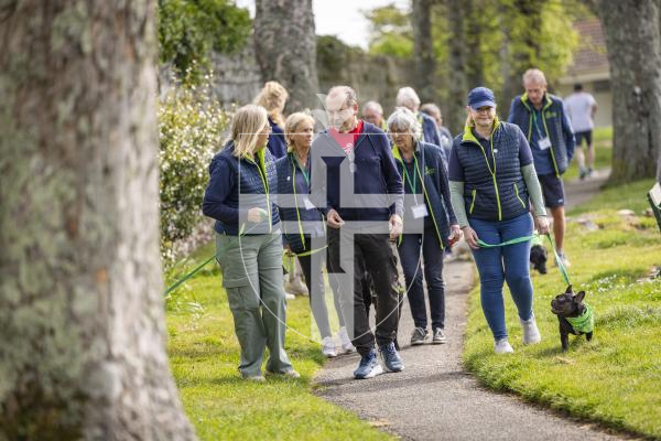 Picture by Sophie Rabey.  26-04-26.  Broadcaster, journalist and writer Rory Cellen Jones, who was over as part of the Guernsey Literary Festival, attended an organised dog walk with Wellbeing Animals Guernsey (WAG) in Cambridge Park.