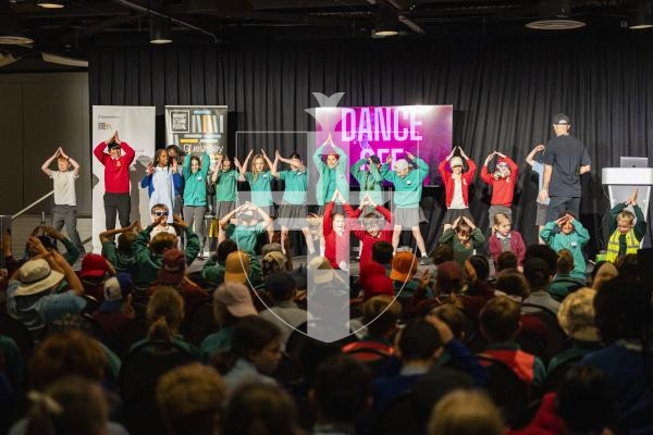 Picture by Sophie Rabey.  29-04-26.  MC Grammar performed to Primary School students at Beau Sejour as part of the Guernsey Literary Festival.