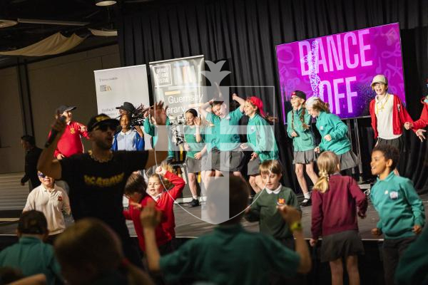 Picture by Sophie Rabey.  29-04-26.  MC Grammar performed to Primary School students at Beau Sejour as part of the Guernsey Literary Festival.