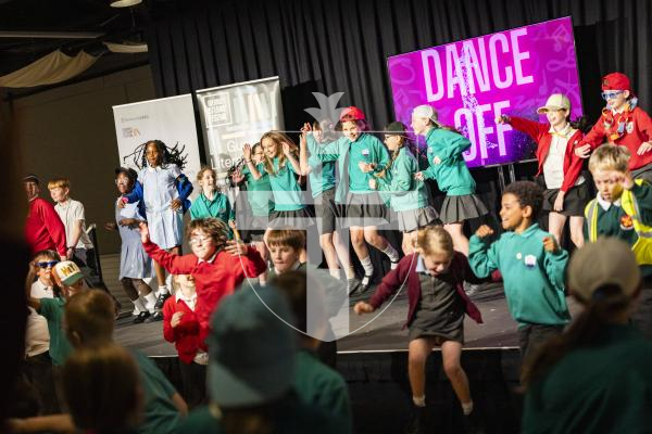 Picture by Sophie Rabey.  29-04-26.  MC Grammar performed to Primary School students at Beau Sejour as part of the Guernsey Literary Festival.