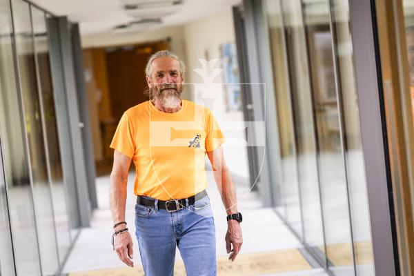 Picture by Sophie Rabey.  29-04-26.  Mark Prevel has set himself another big challenge of walking 1000 miles throughout June (28 Days) to raise money for Les Bourgs Hospice.