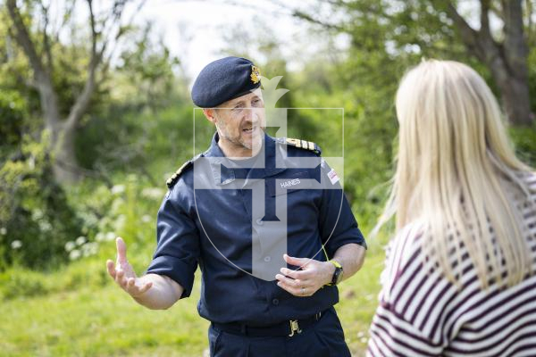 Picture by Sophie Rabey.  01-05-26.  The Combined Cadet Force (CCF) had their Annual Inspection Day.  In the afternoon they took part ina range of activities.
Commander Russ Haines CCF Commanding Officer